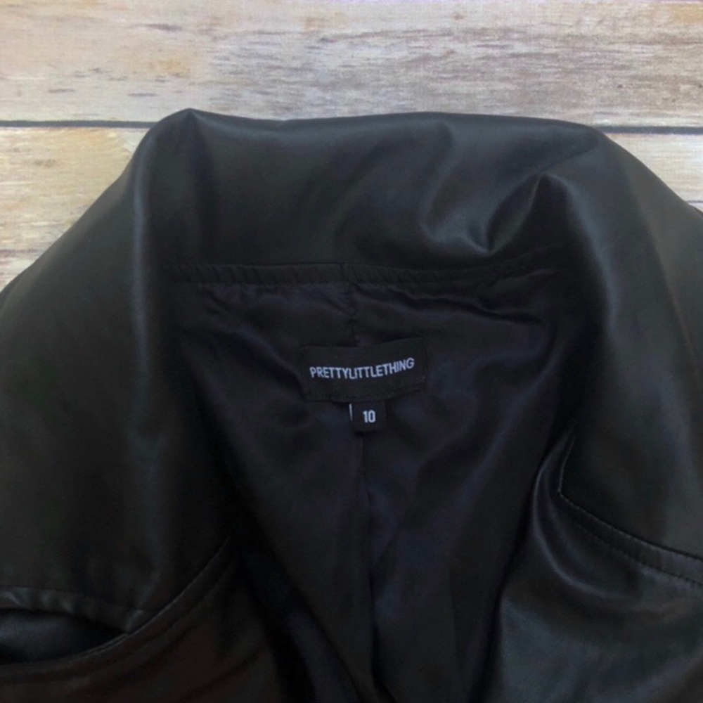 PrettyLittleThing Love Me Forever Biker Jacket - Picture 4 of 4